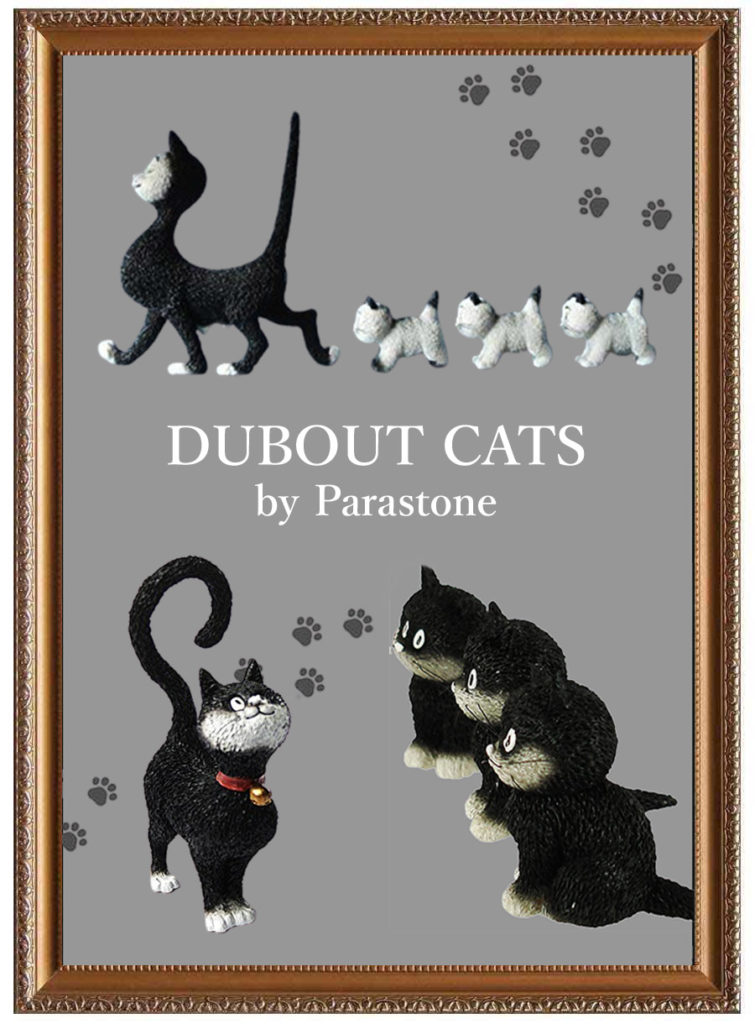 Dubout Cats By Parastone クラシック家具 輸入インテリア雑貨 メゾン ド マルシェ