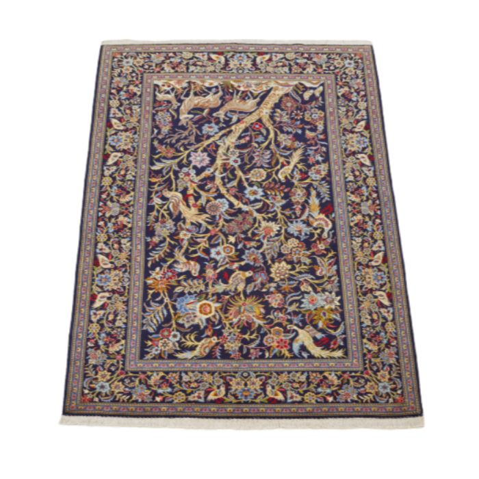 ペルシャ絨毯　（カシャーン産）　サイズ：216×145cm