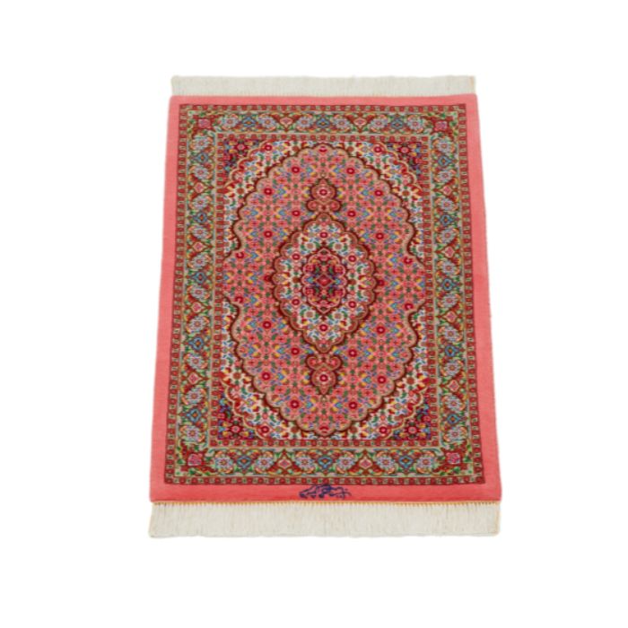 ペルシャ絨毯　（タブリーズ産）　サイズ：91×61cm