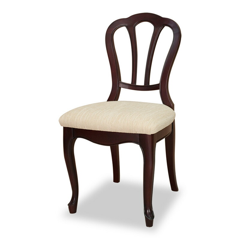 フルールDM チェア ダークブラウン 幅40cm