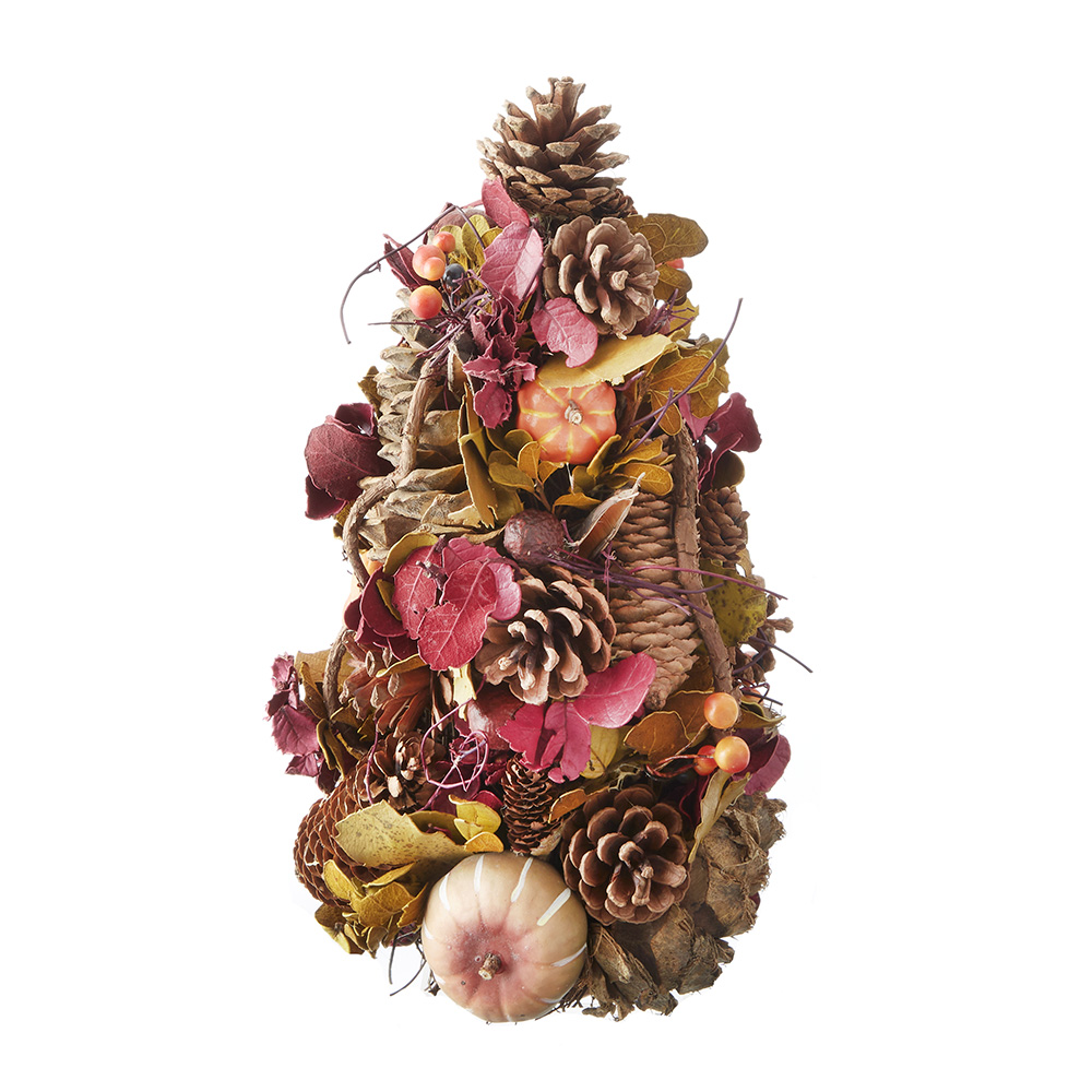 ハロウィン ナチュラルコーンツリー 高さ33cm