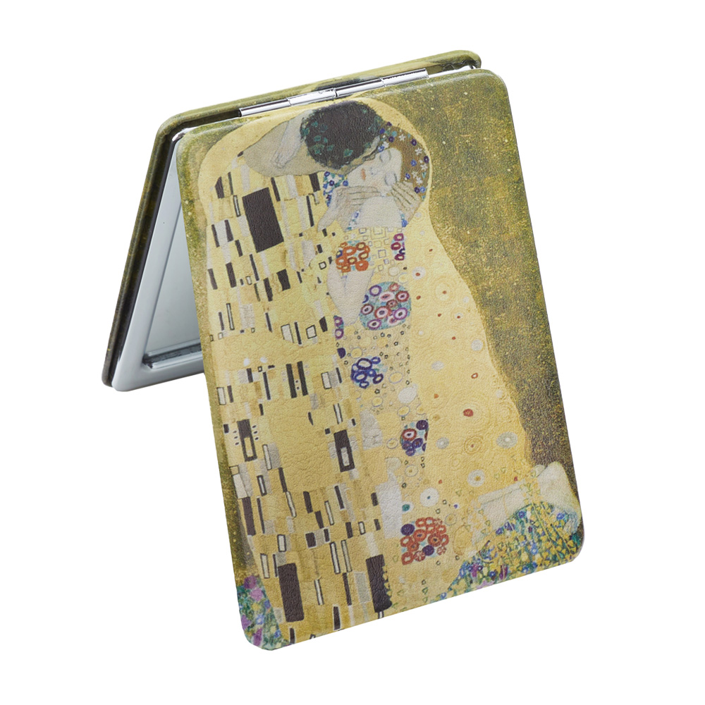 コンパクトミラー レクタングル 名画シリーズ ザ・キス / 73969