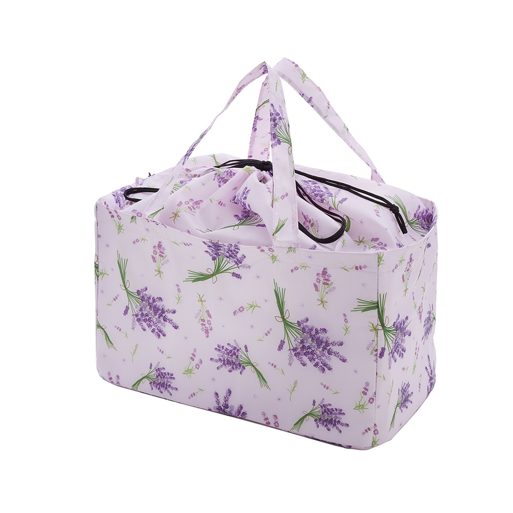 保温お買い物バッグ ラベンダー 75036