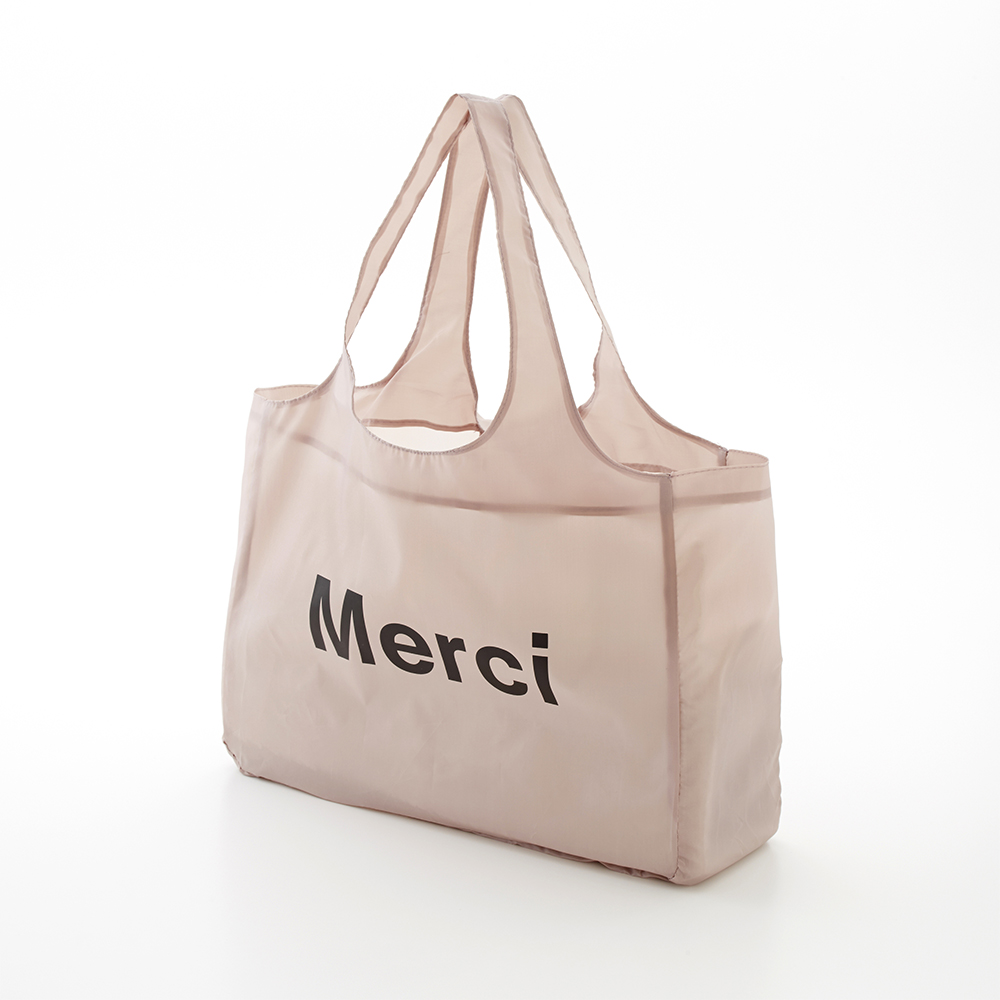 マチ付き フレンチエコバッグ アイスグレージュ 999z-m-gg