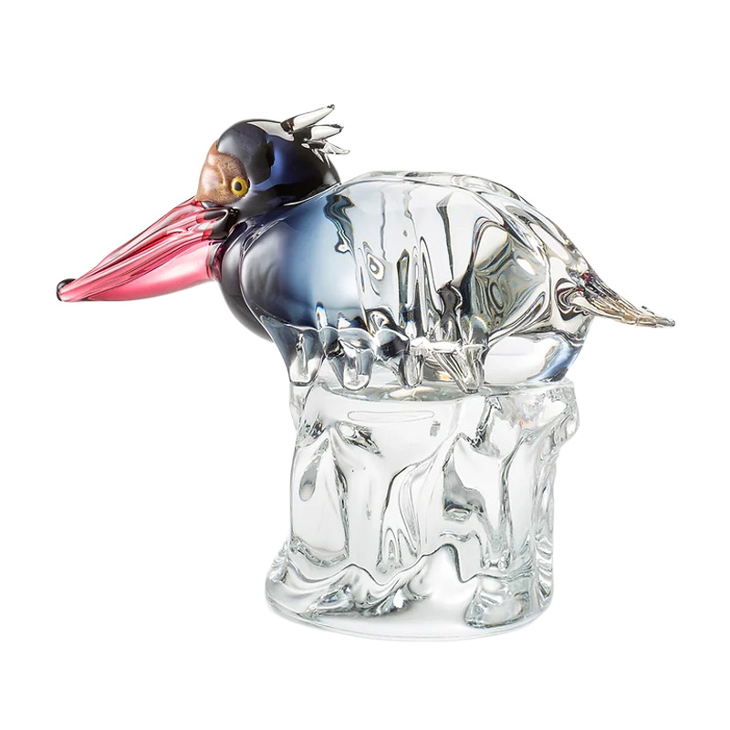 イタリア製 ザネッティ オーロラ ペリカン(翼を閉じた姿) AZ41-NB / Zanetti Murano