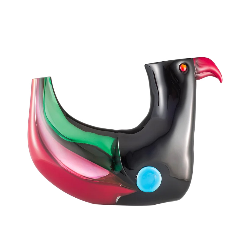 イタリア製 ザネッティ LSBコレクション カラフルオオハシ像M LSB-M / Zanetti Murano