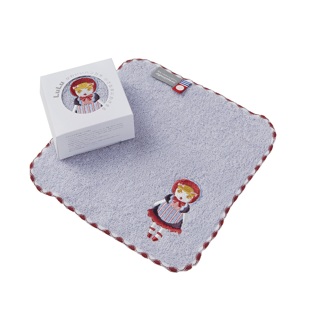 LuLu かわいいハンカチ 16×16cm ドール