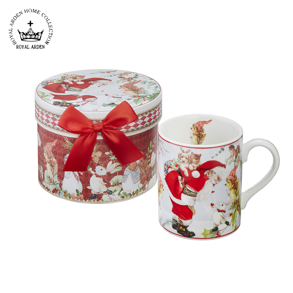 【ROYALARDEN/ロイヤルアーデン】 クリスマス ギフトBOX入り マグカップ 250ml / 36187