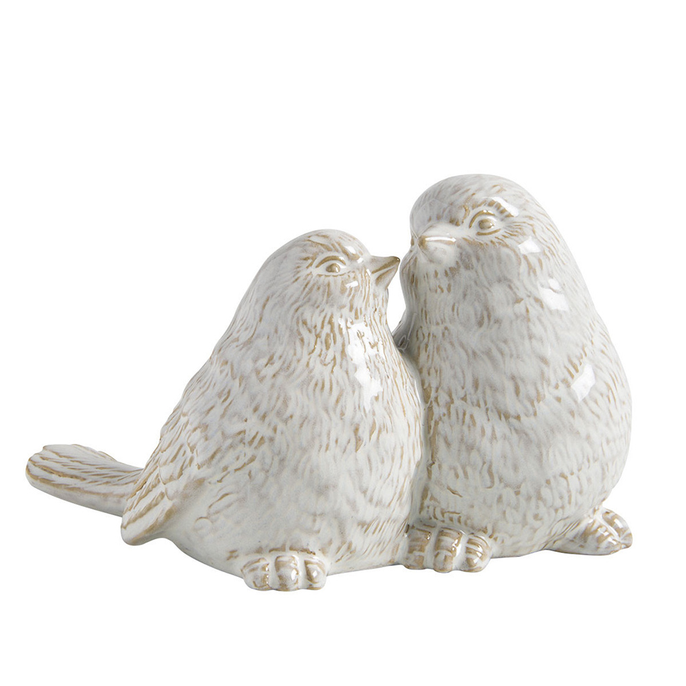 マチルドエム オーナメント 2羽の小鳥 幅16cm