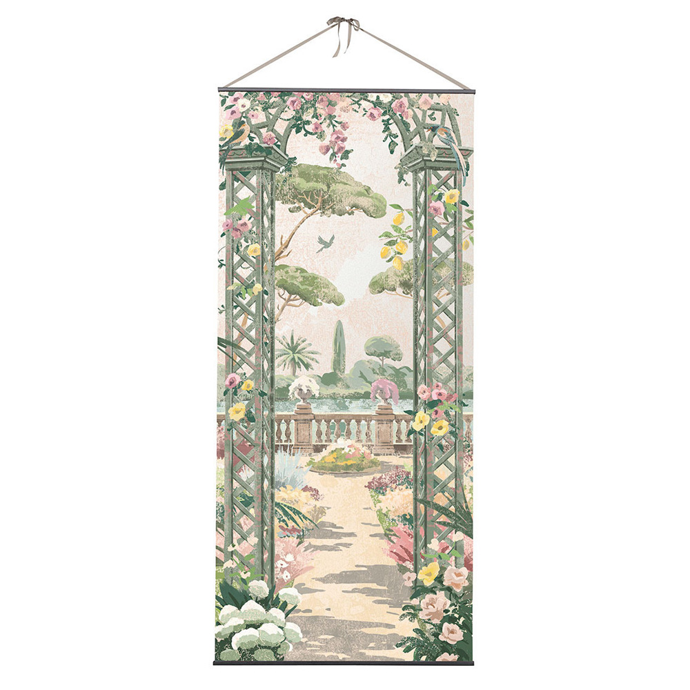 マチルドエム インテリア スクリーン グリーン 90×200cm