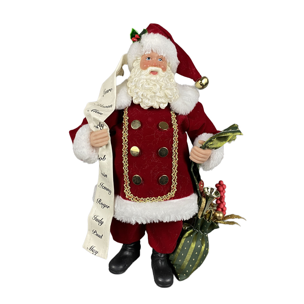 クリスマス スタンディング サンタスタンド 高さ27cm