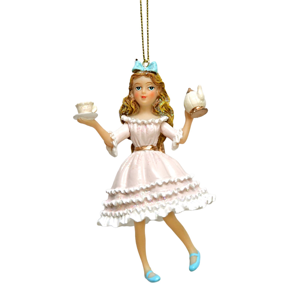 クリスマス オーナメント ワンダーランド アリス パステル 高さ10cm / ハルモニア