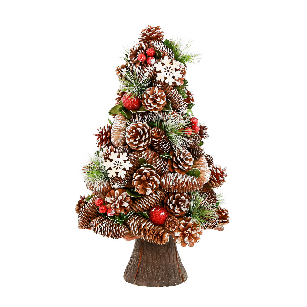 クリスマスツリー スノーナチュラル 高さ53cm