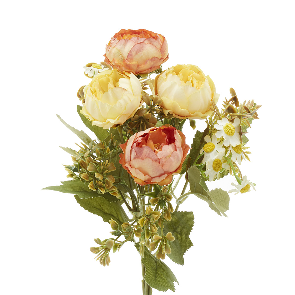 アーティフィシャルフラワー ローズブッシュ / 07009