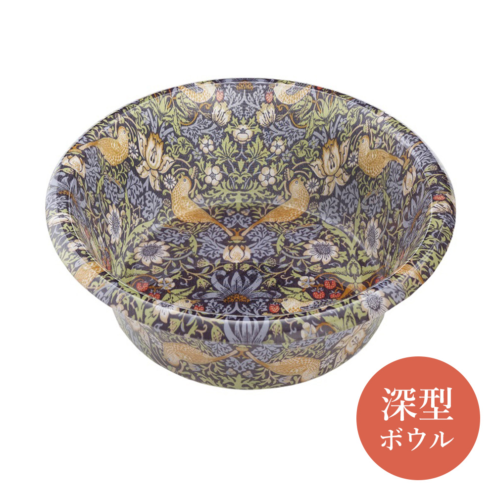 アクリル 深型ボウル バード＆ストロベリー