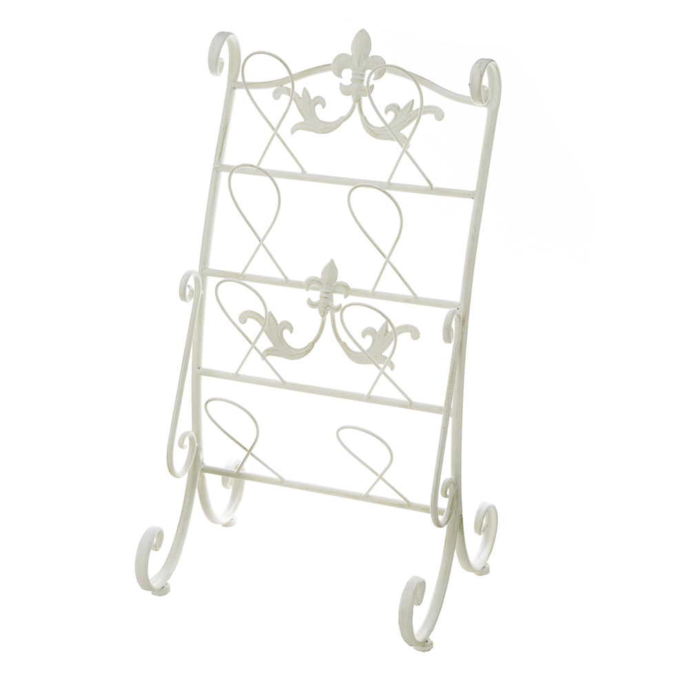 アイアン スリッパラック ホワイト 幅35cm 71951