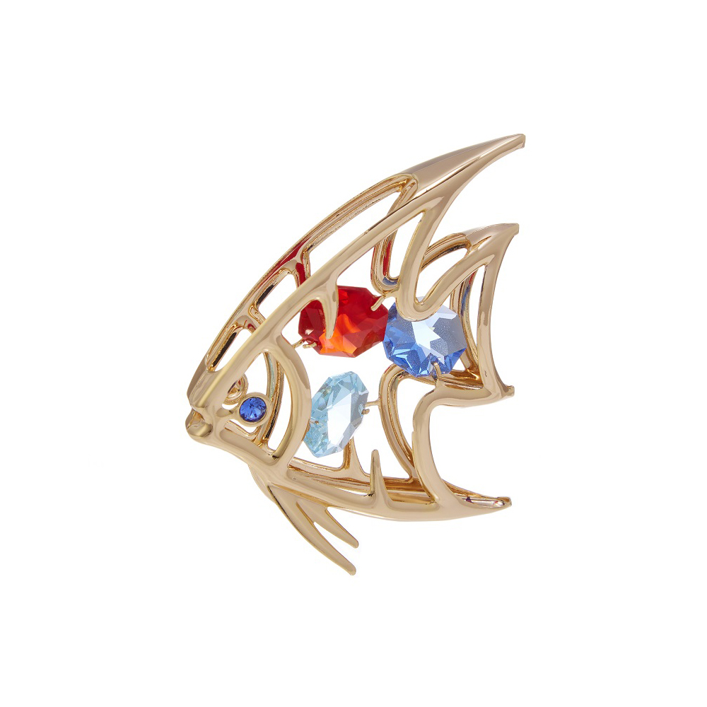 クリスタルオーナメント フィッシュ 01715