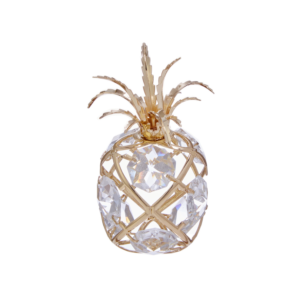 クリスタルオーナメント パイナップル 01724