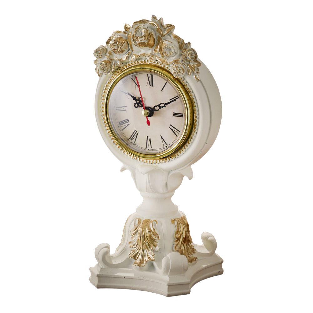 置き時計 ゴールドローズ 25810