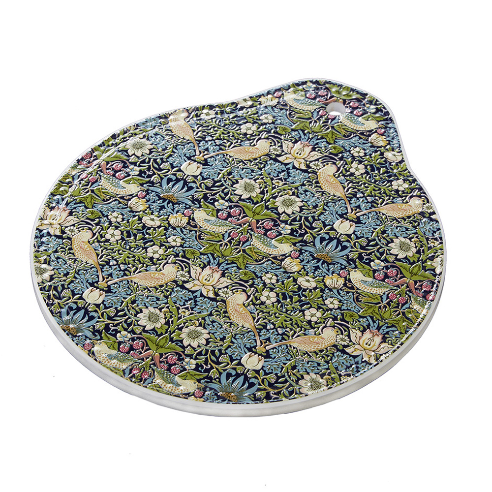 陶磁器製 鍋敷き ラウンド 幅19.5cm 37739