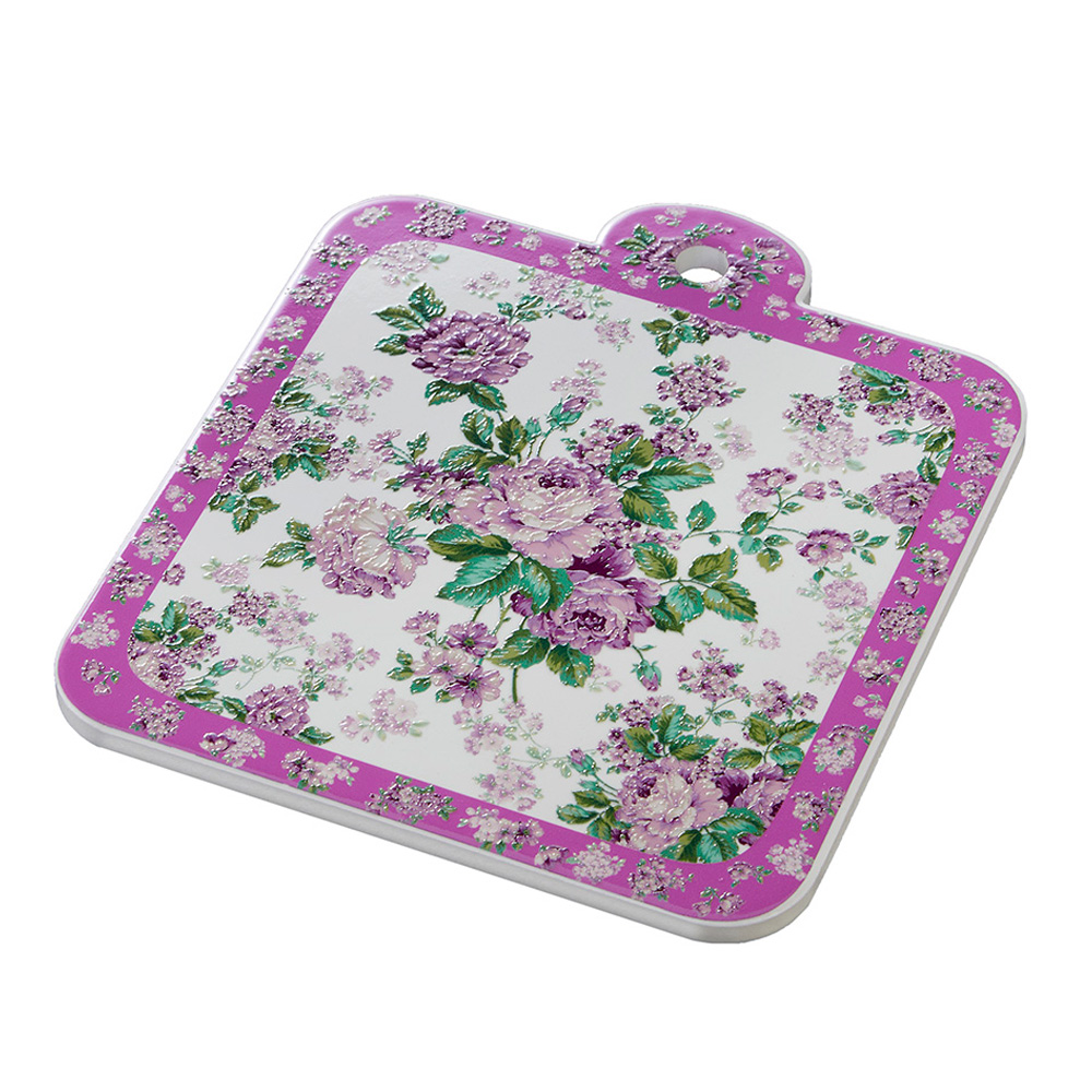 陶磁器製 鍋敷き スクエア 幅16.5cm 37749