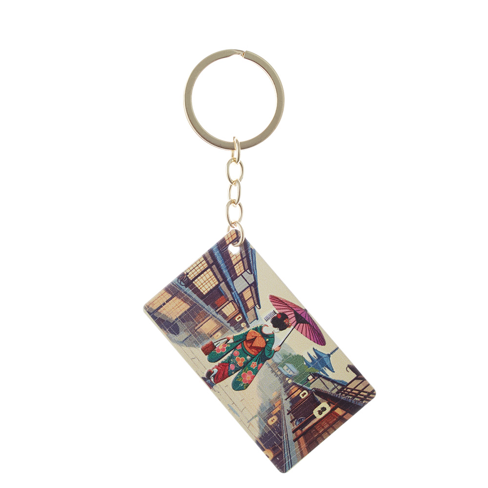 キーホルダー 舞妓 08284