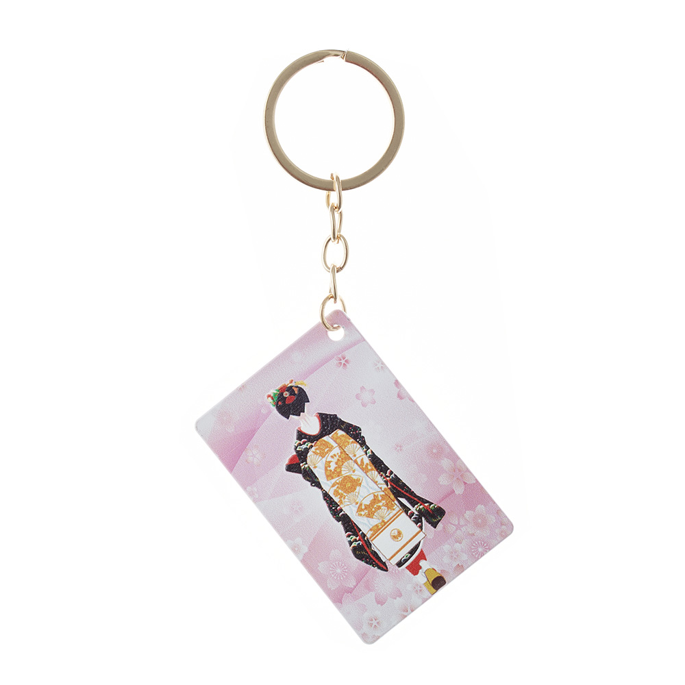 キーホルダー 舞妓 08285
