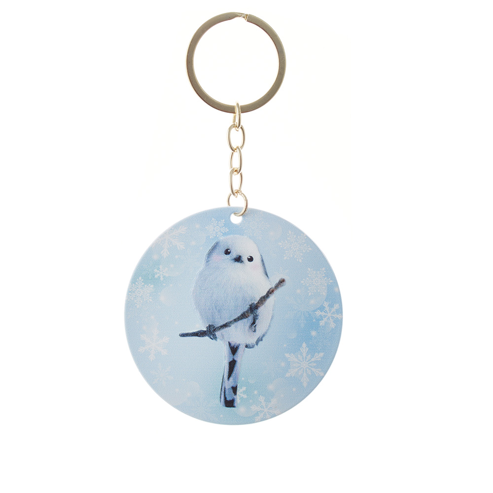 キーホルダー シマエナガ 08286