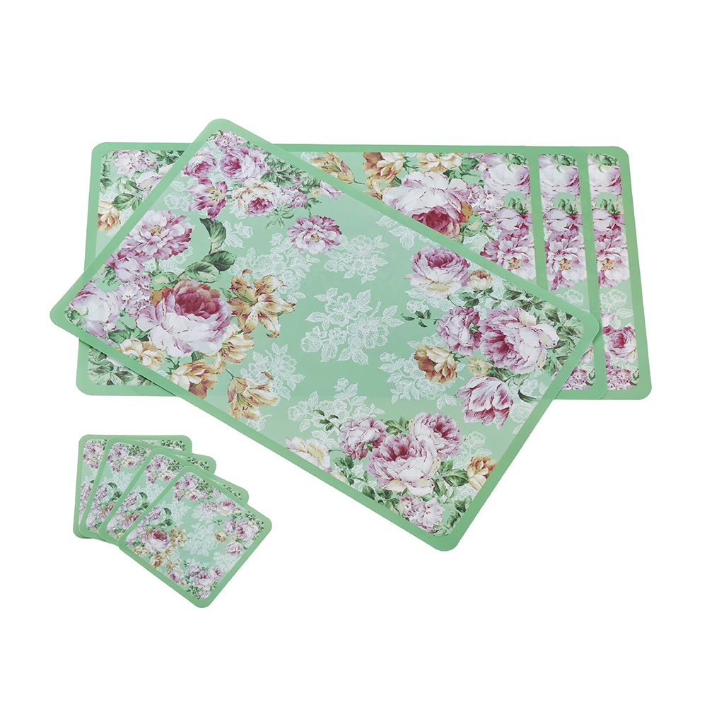 ランチョンマット&コースター4Pセット ディオローズ 23137