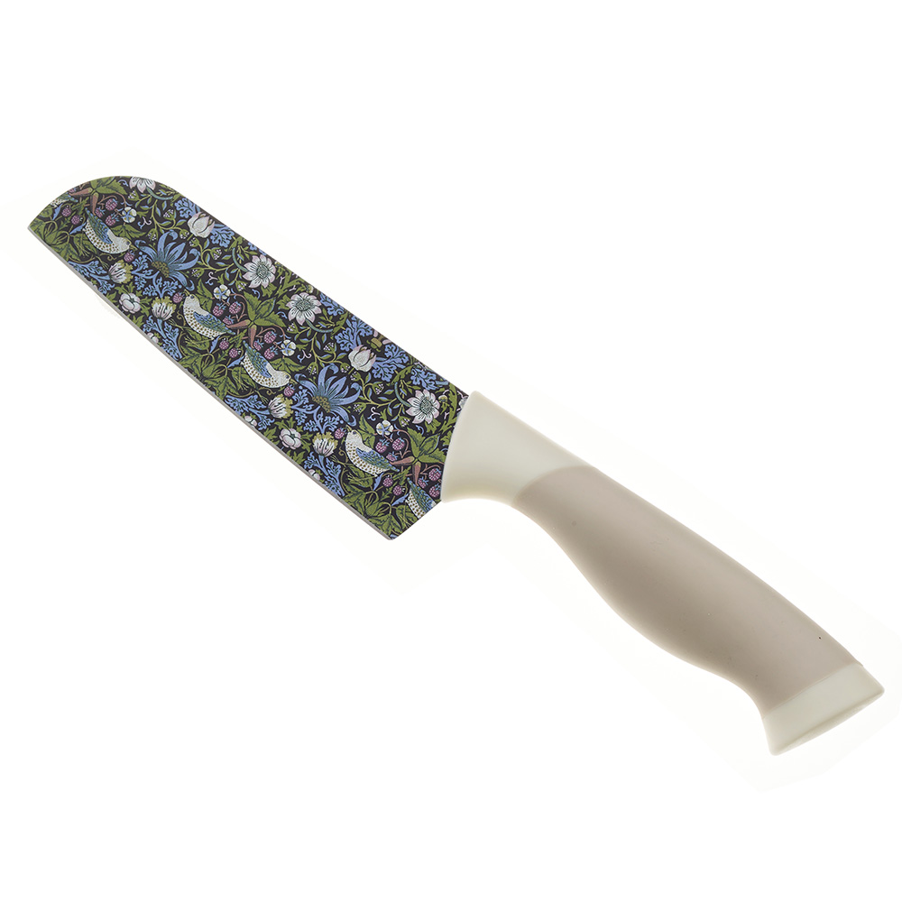 プリントステンレス包丁 バード&ストロベリー 23148