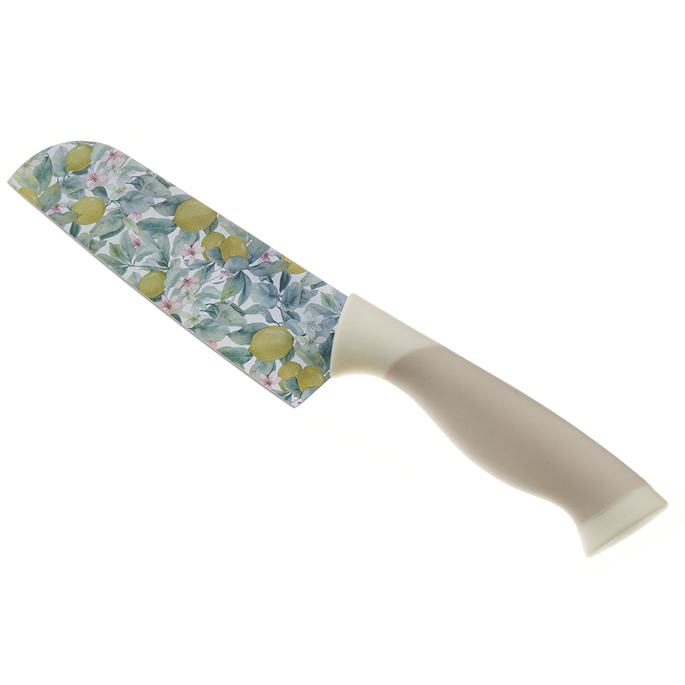 プリントステンレス包丁 レモン 23150