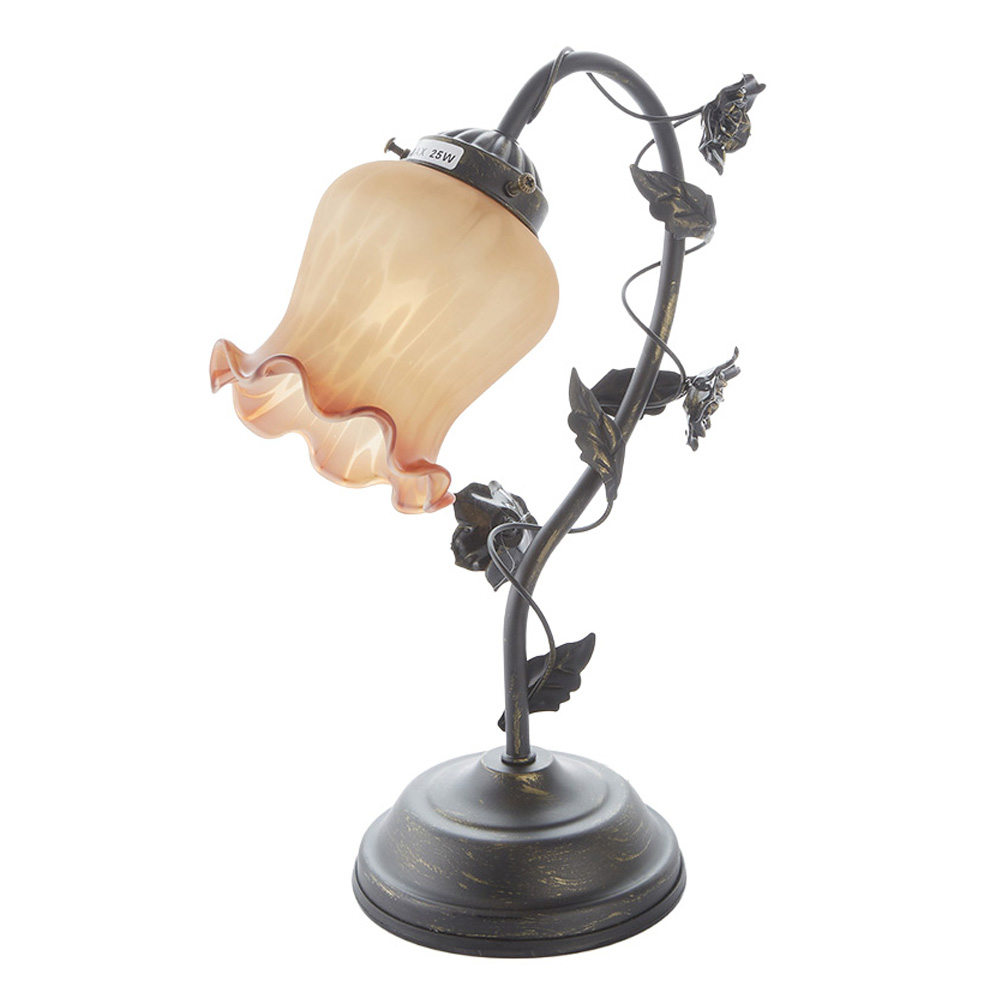 タッチランプ リリー レッド 1灯 高さ34cm 29592