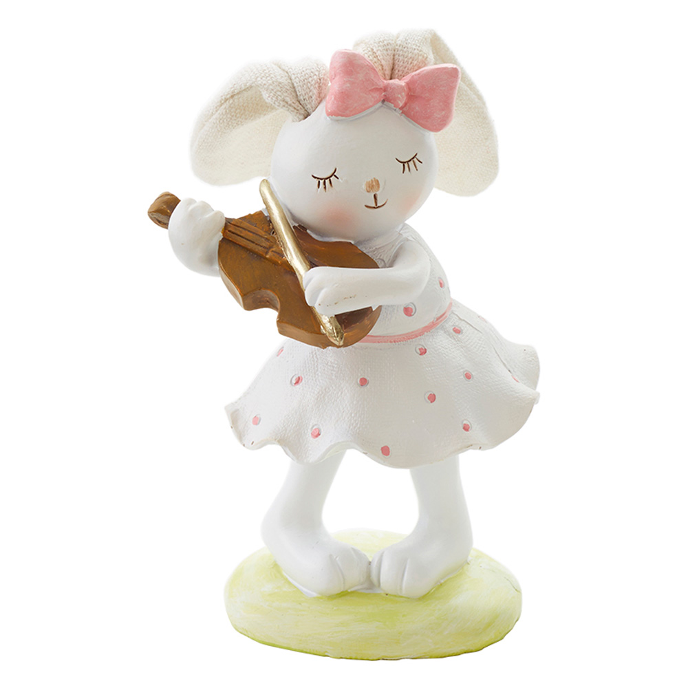 ラビット楽団 オーナメント バイオリン 64458