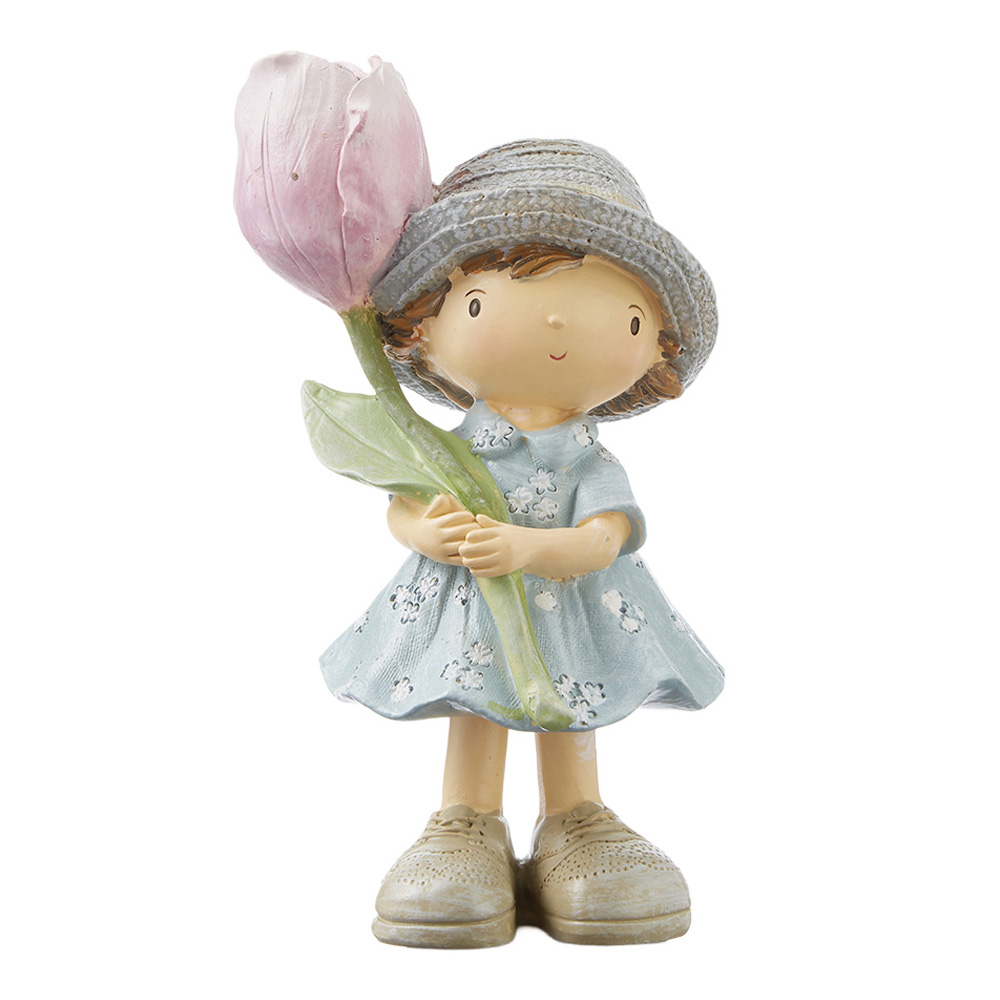 オーナメント ガール チューリップ 64482