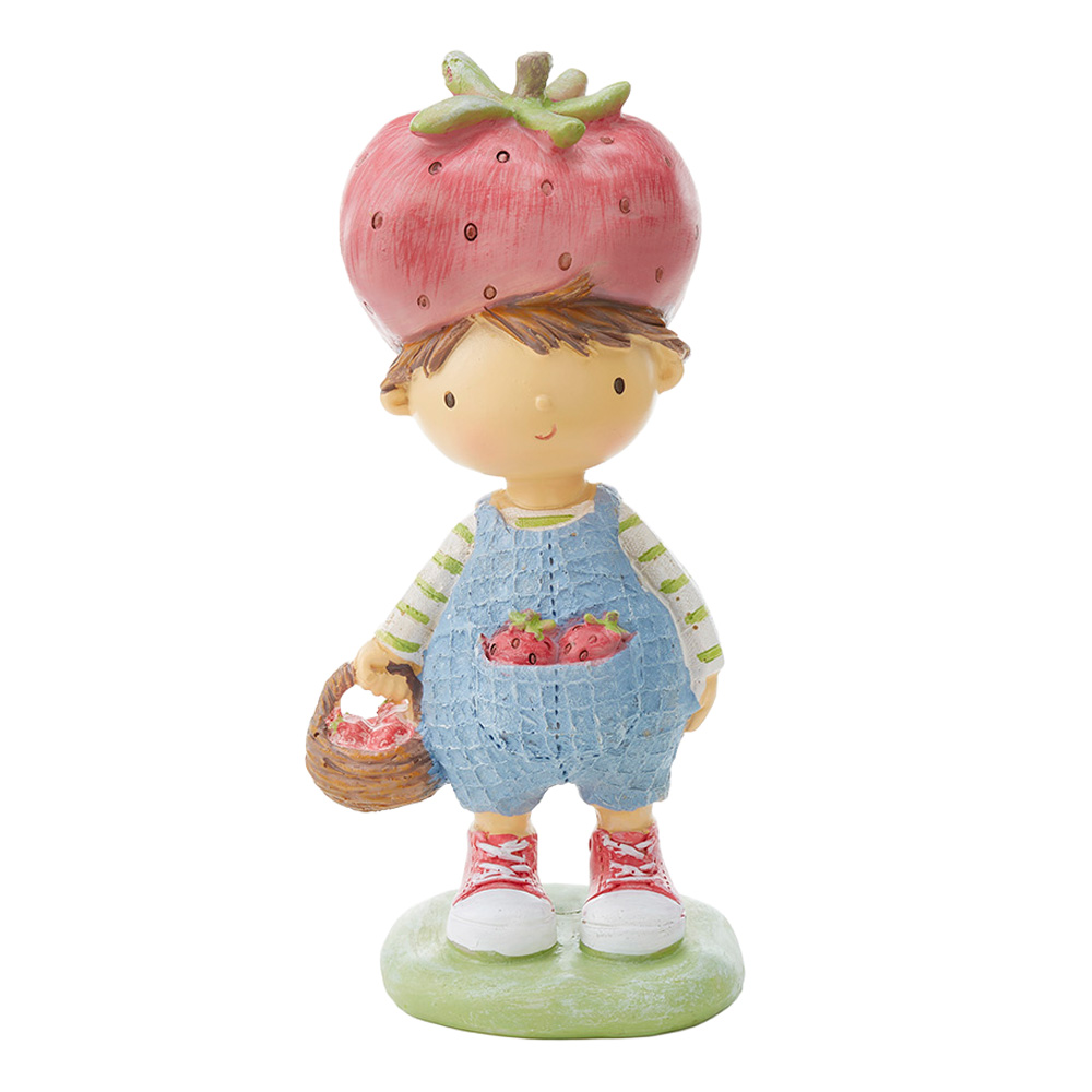 オーナメント ボーイ いちご帽子 64502