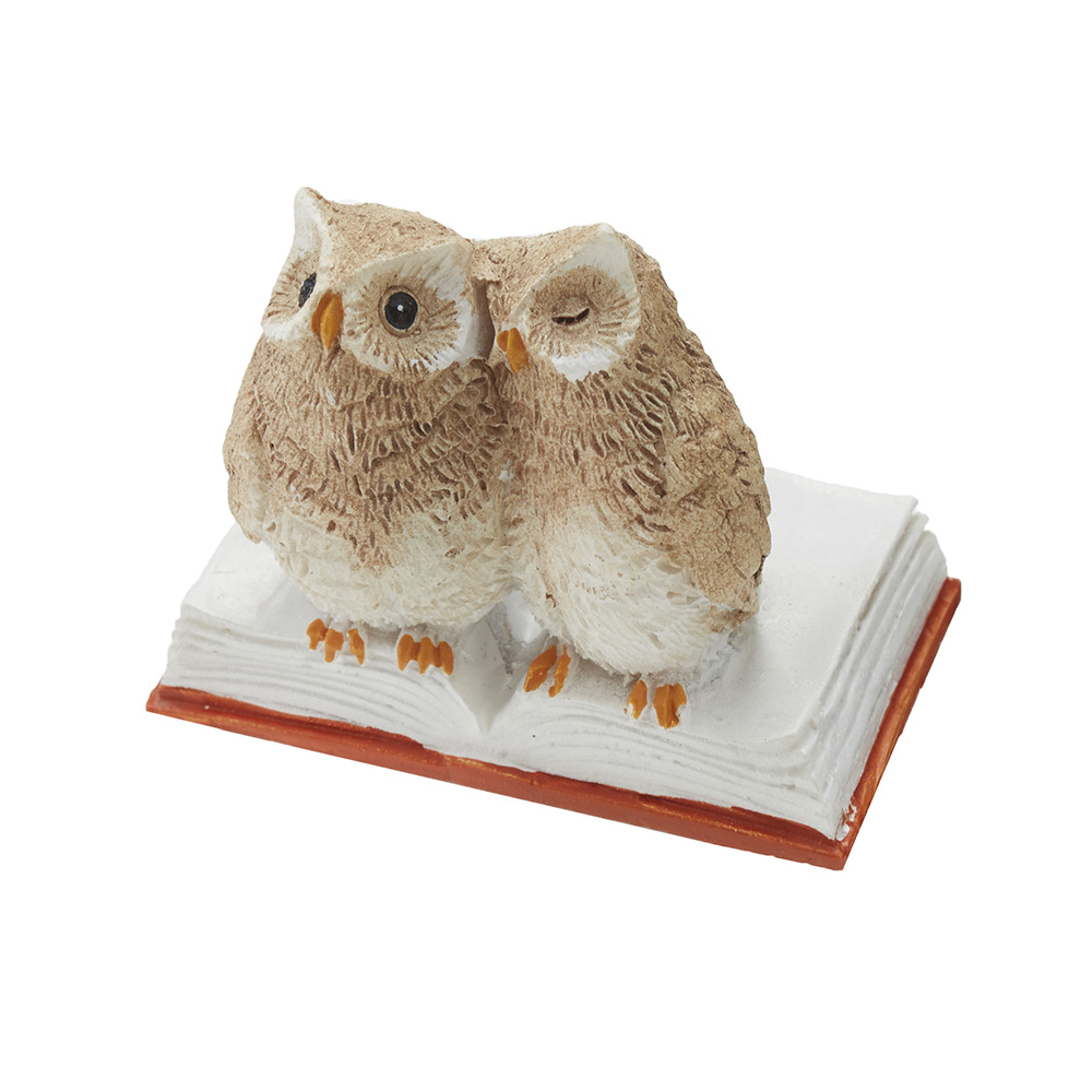 フクロウ オーナメント 勉強ふくろう 64518