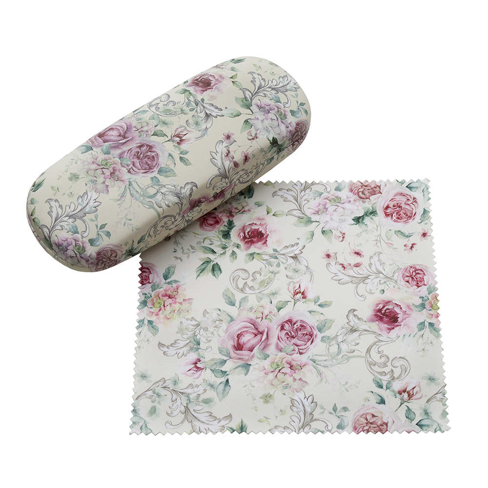 【ROYALARDEN/ロイヤルアーデン】メガネケース (メガネ拭き付き) 74030