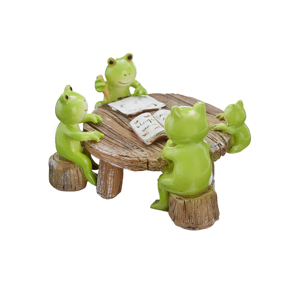 オーナメント カエル 『家族会議します！』 64542