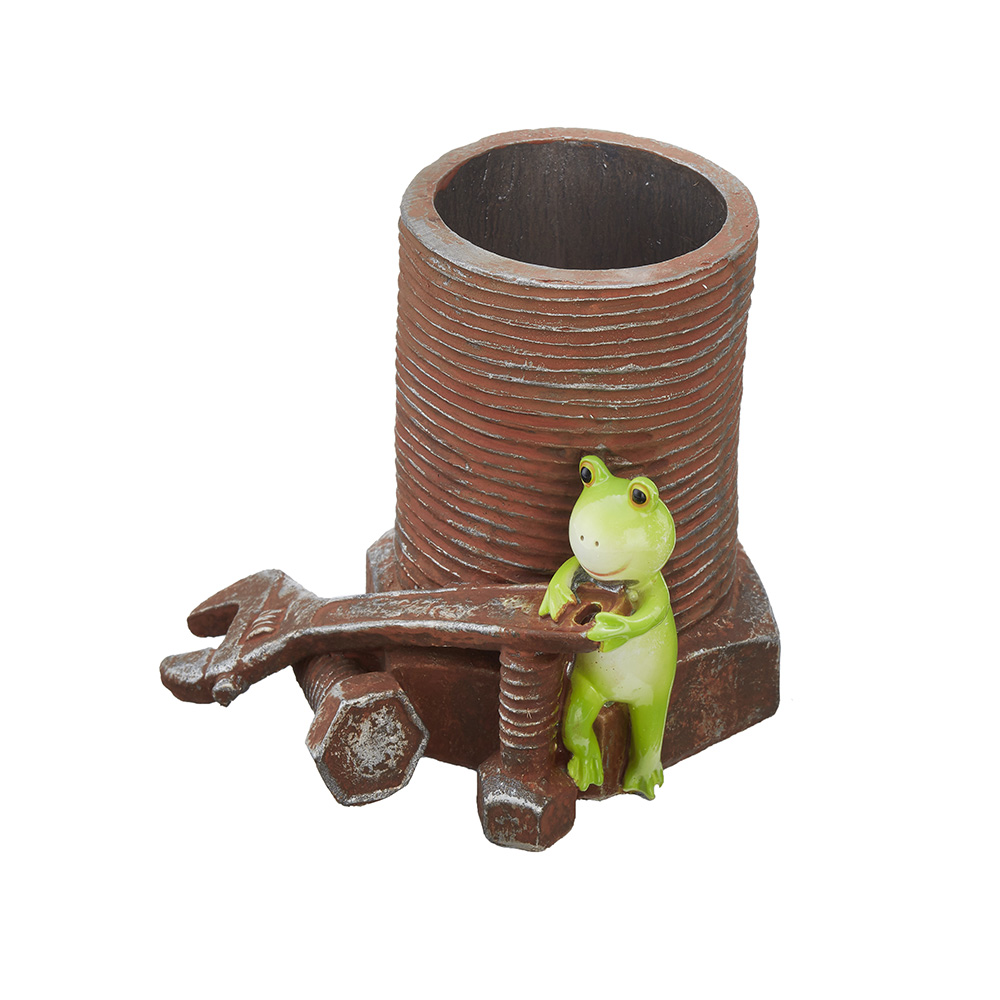 オーナメント カエル 『小物入れ工具』 64547