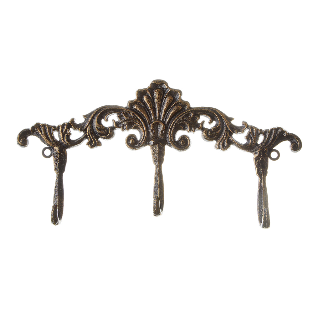 アイアン フック 3連 ブロンズ 71933