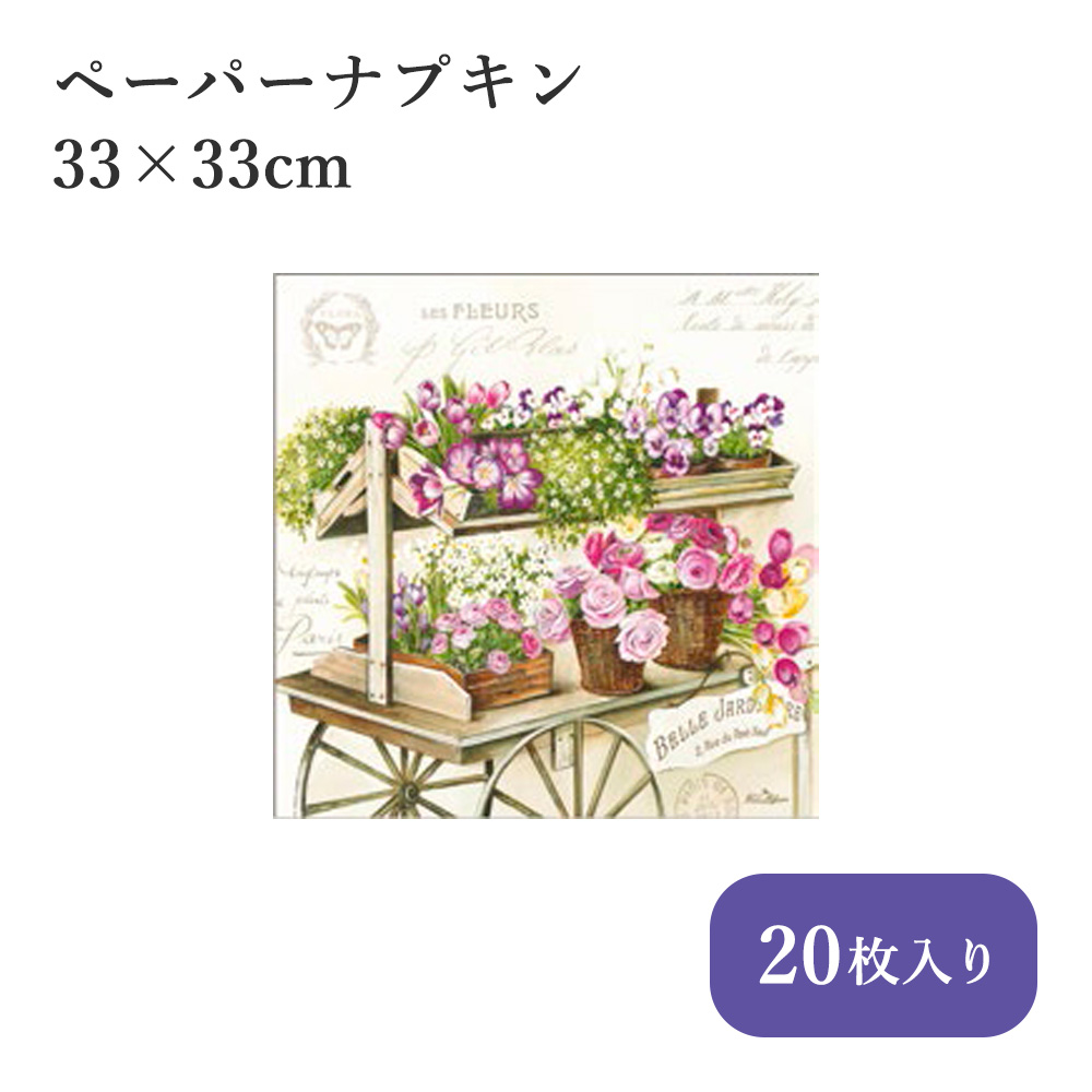 ドイツ製 ペーパーナプキン 33×33cm 20枚入 72472