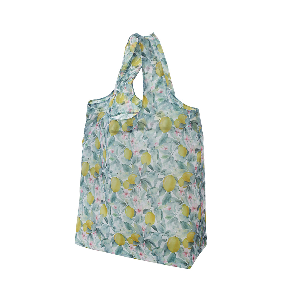 マチ付きエコバッグ レモン 75054