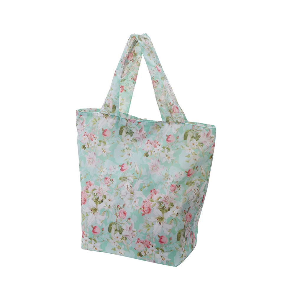 ファスナー付きエコバッグ ガーデンフラワー 75060