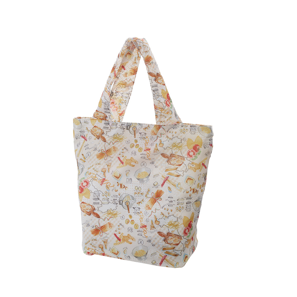 ファスナー付きエコバッグ パスタ 75062