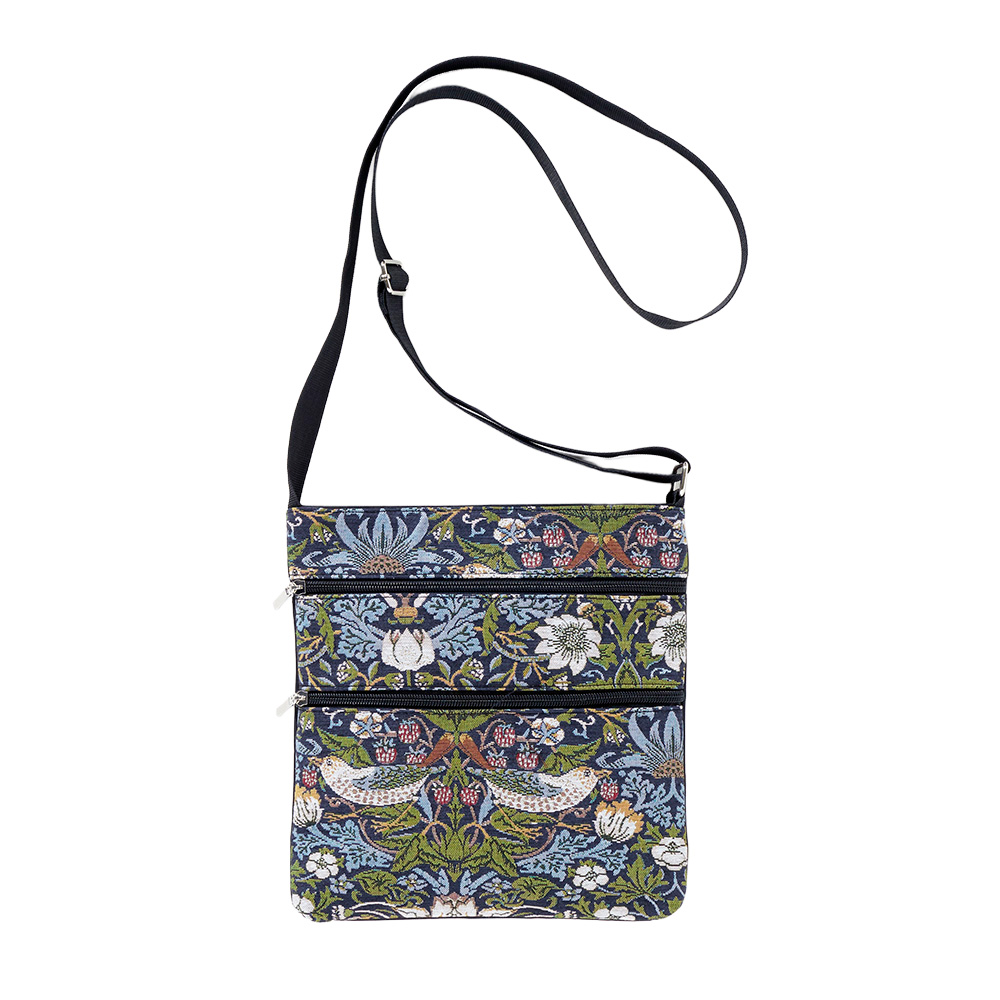 【ROYALARDEN/ロイヤルアーデン】ゴブラン ポシェット バード＆ストロベリー 78048