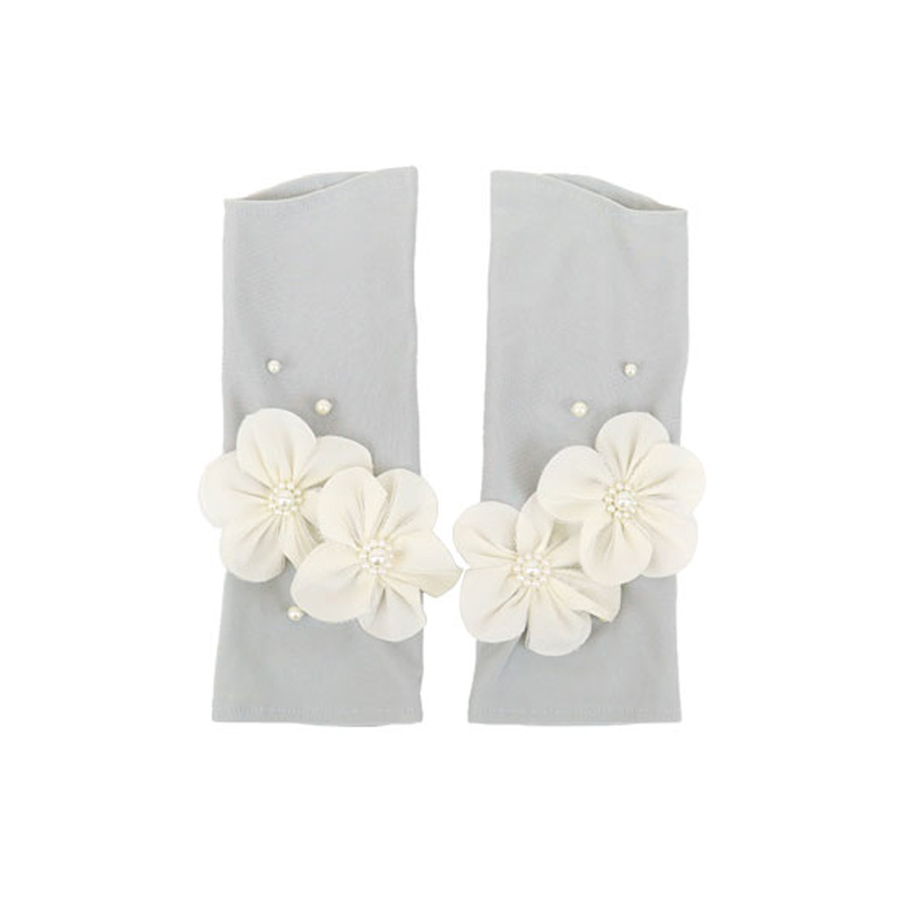 ラユール UV ショート手袋 グレー