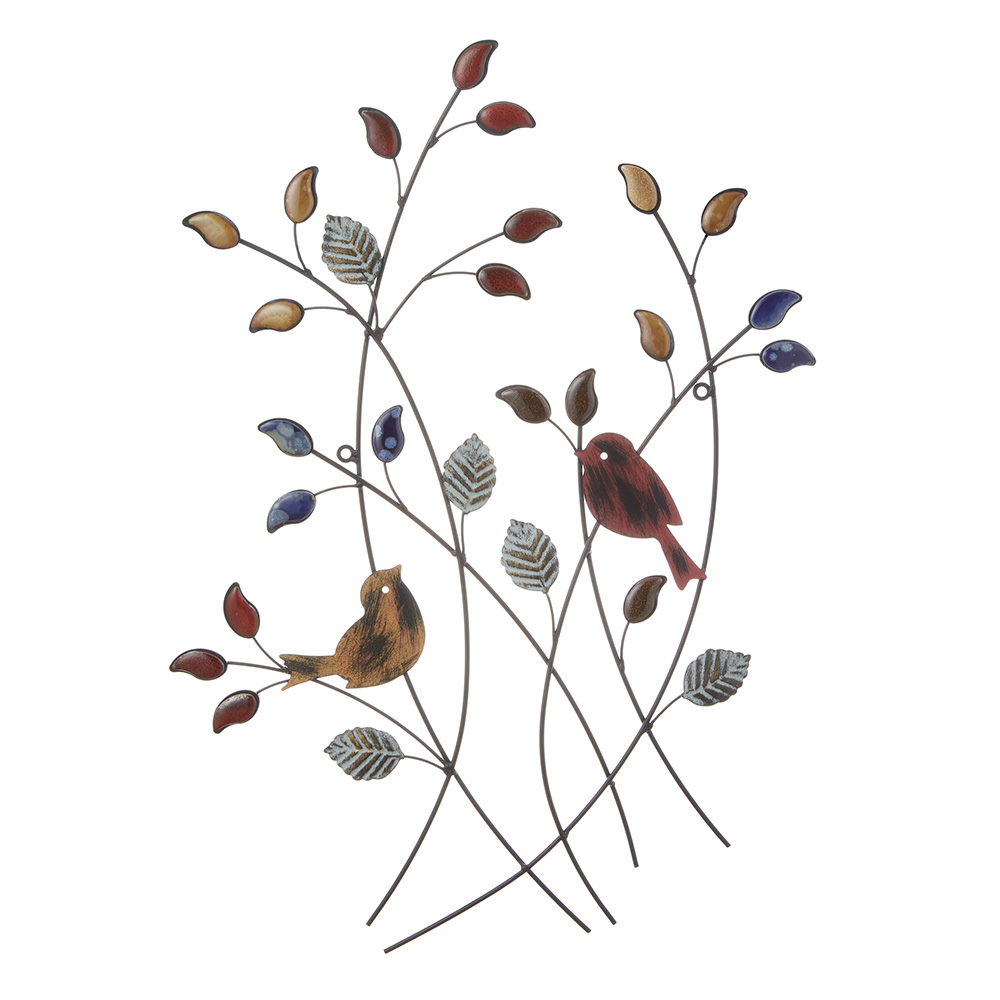 アイアン ウォールデコ バード 71967