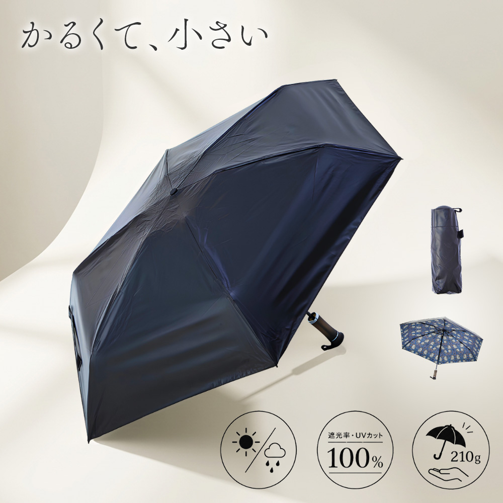 晴雨兼用折りたたみ傘ヴィクトリアフラワー 82147