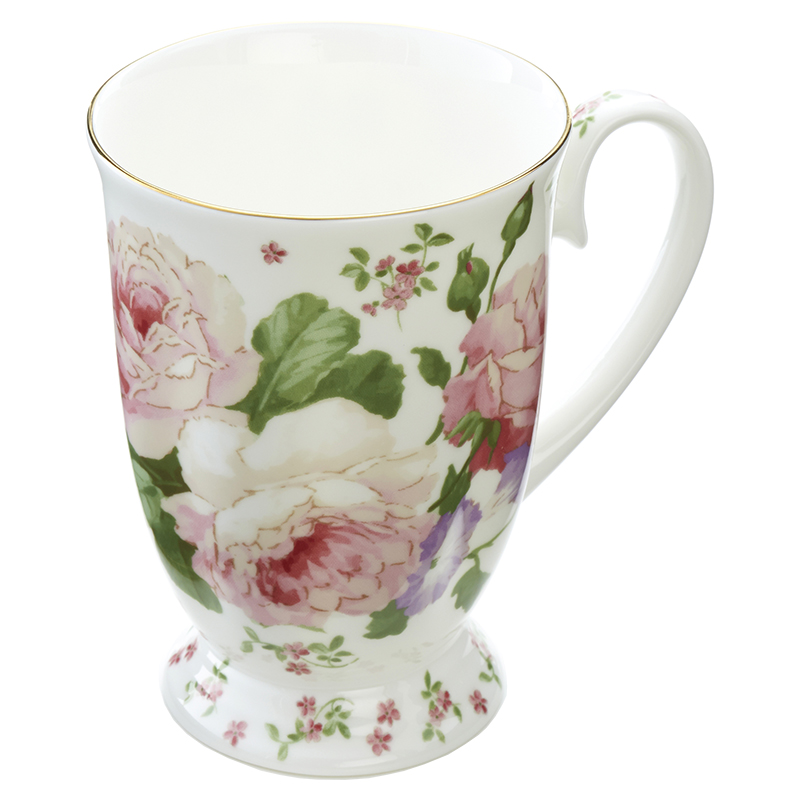 【ROYALARDEN/ロイヤルアーデン】ボーンチャイナ マグカップ 300ml ※電子レンジ対応 37676